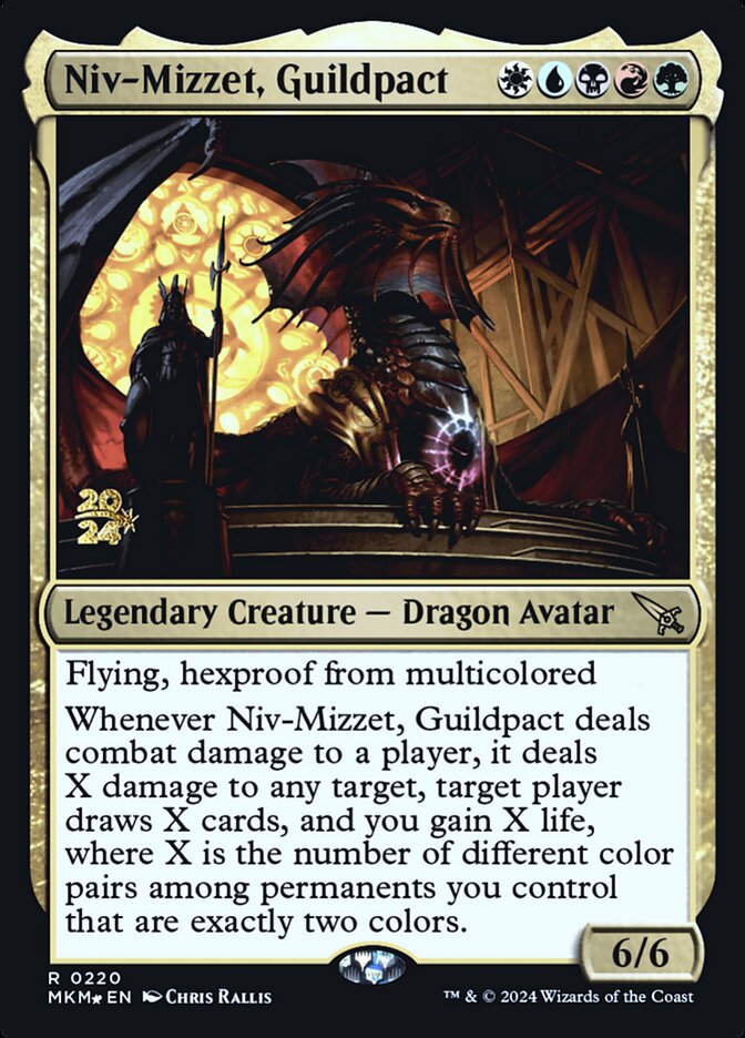 Niv-Mizzet, Guildpact card front