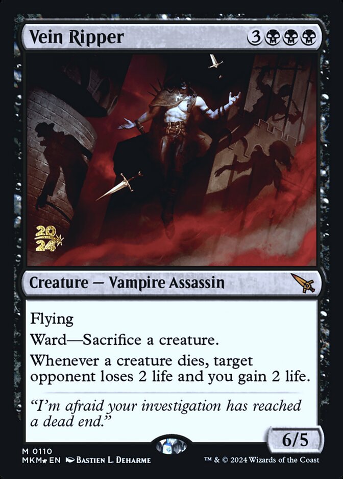 Vein Ripper card front