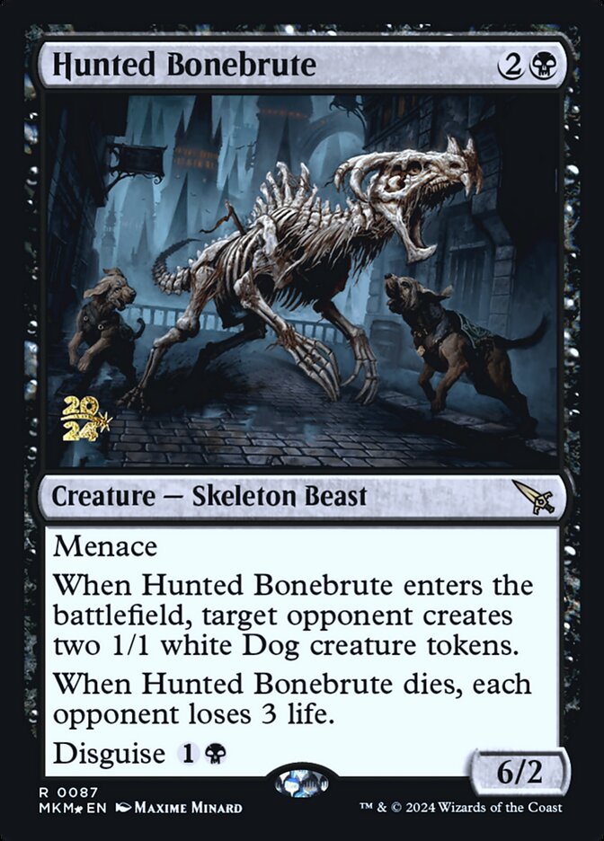 Hunted Bonebrute card front