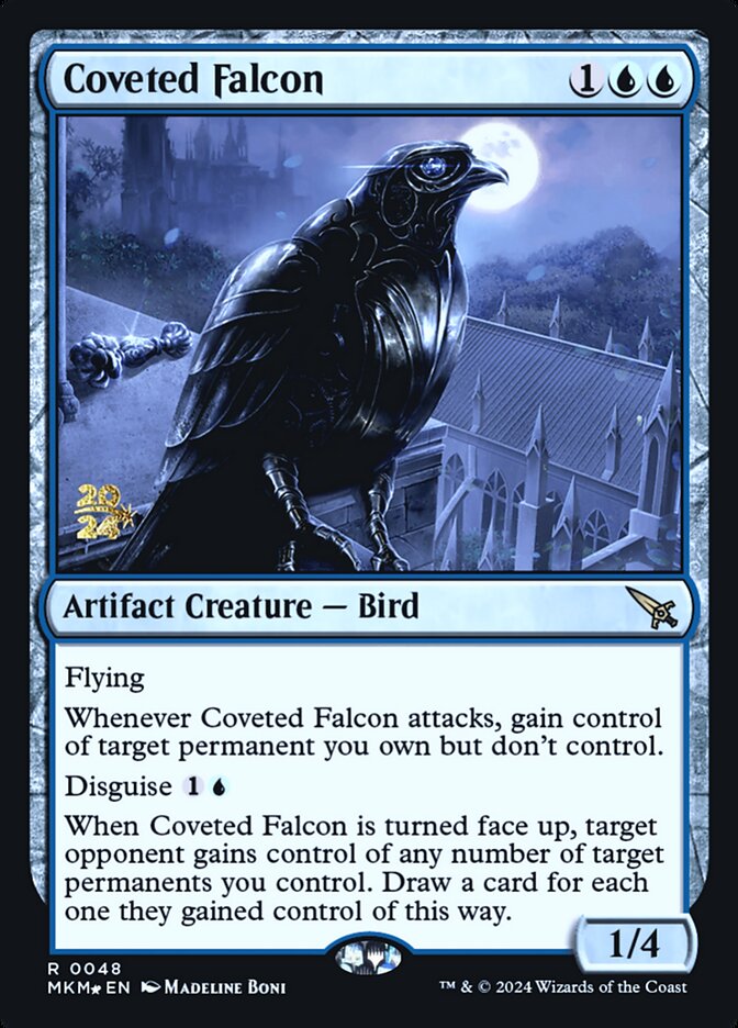 Coveted Falcon card front