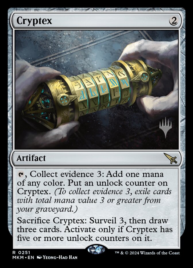 Cryptex card front