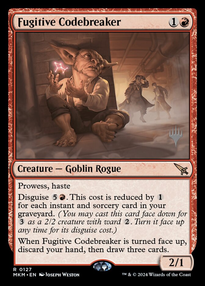 Fugitive Codebreaker card front