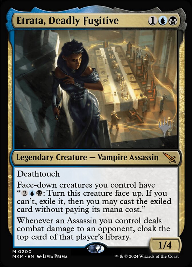 Etrata, Deadly Fugitive card front