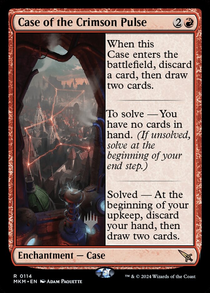Case of the Crimson Pulse card front
