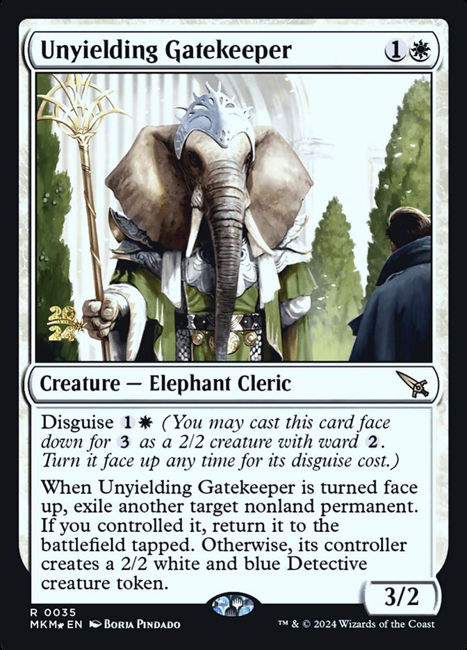 Unyielding Gatekeeper card front