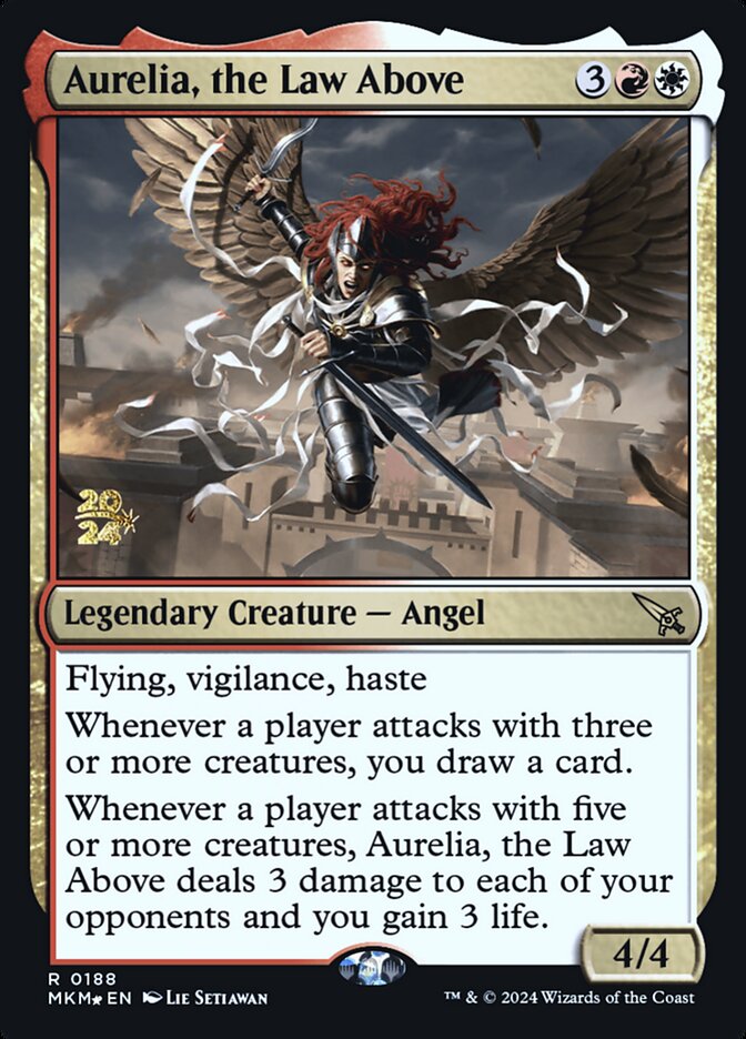 Aurelia, the Law Above card front