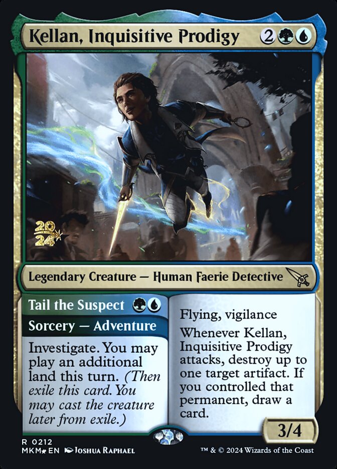 Kellan, Inquisitive Prodigy card front
