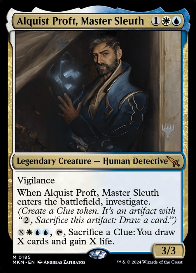 Alquist Proft, Master Sleuth card front