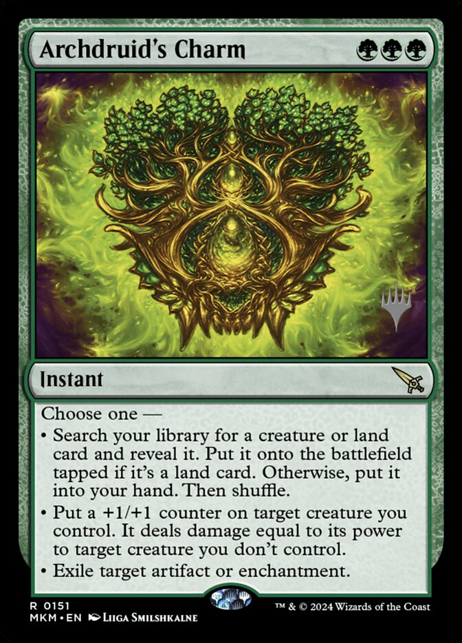 Archdruid's Charm card front
