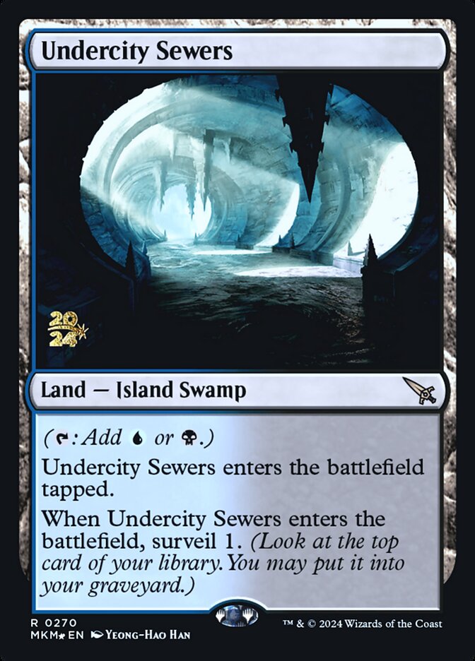 Undercity Sewers card front