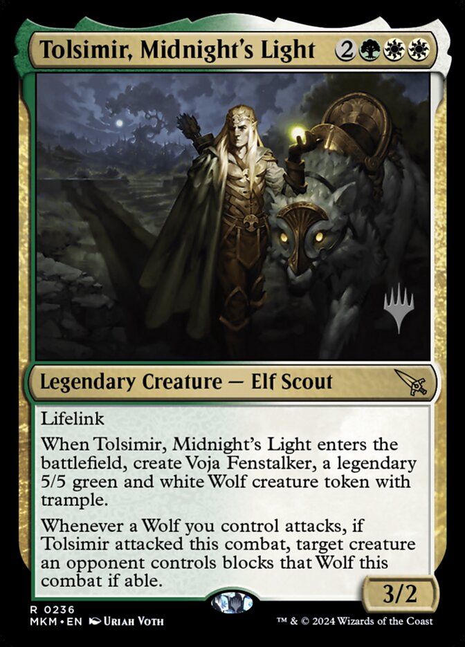 Tolsimir, Midnight's Light card front
