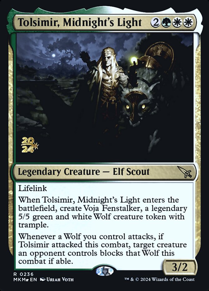Tolsimir, Midnight's Light card front