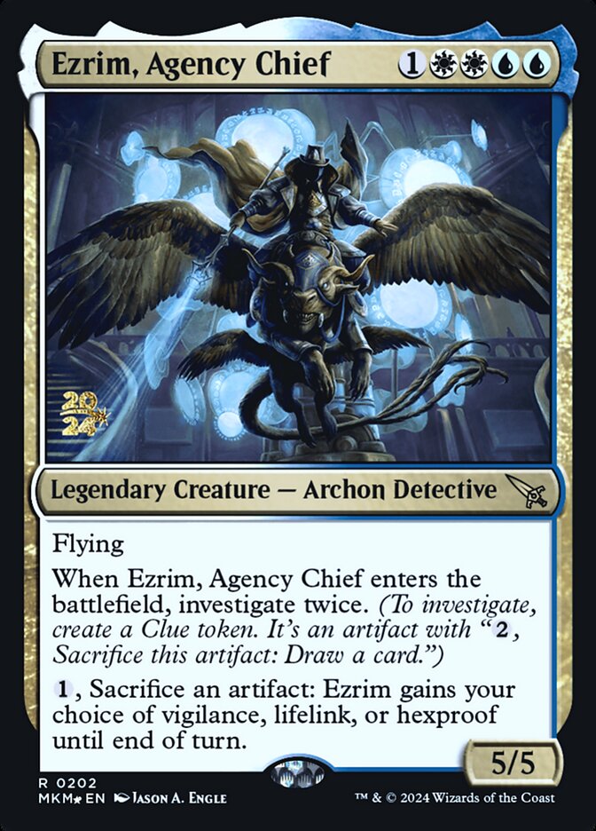 Ezrim, Agency Chief card front