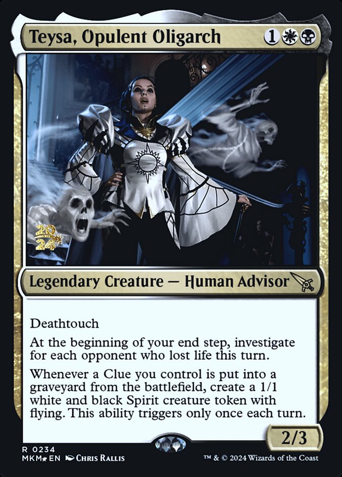 Teysa, Opulent Oligarch card front