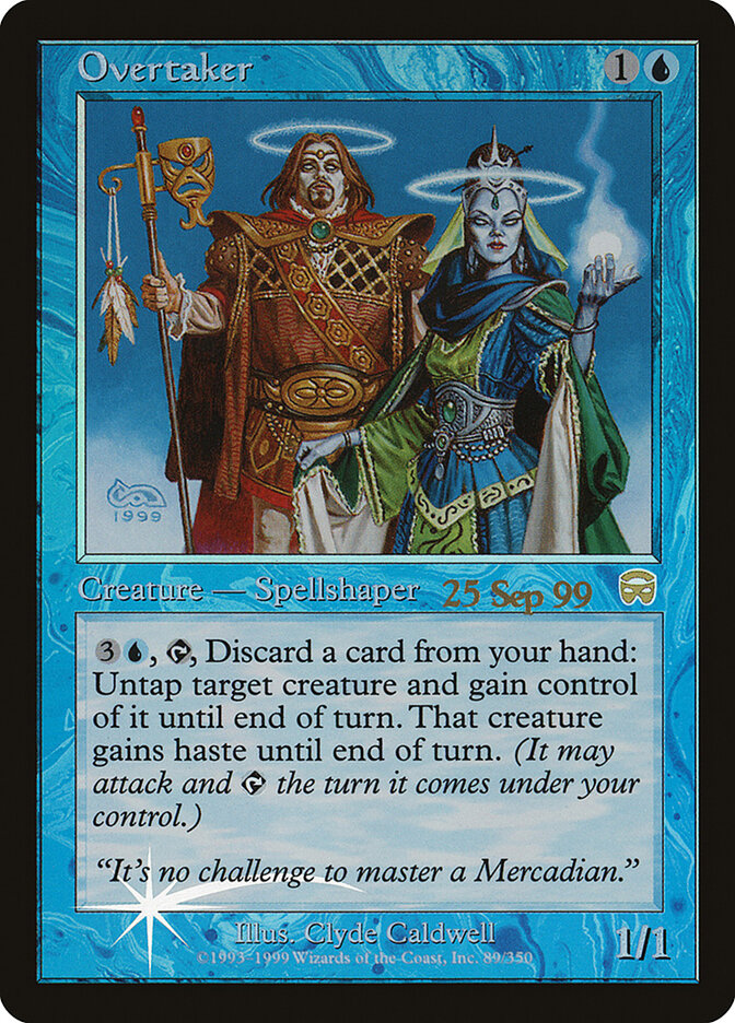Overtaker card front