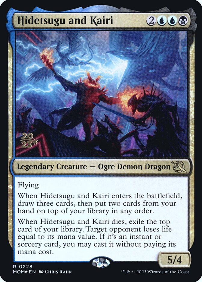 Hidetsugu and Kairi card front