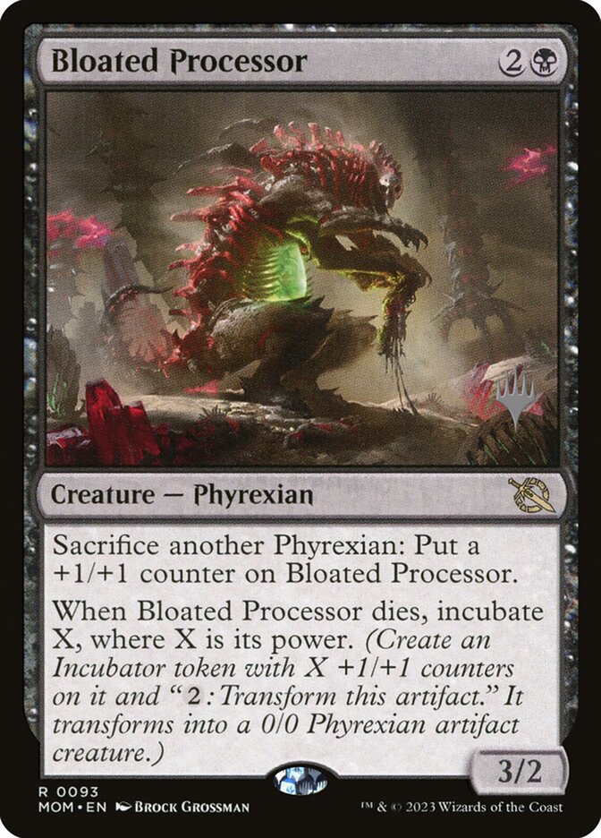 Bloated Processor card front