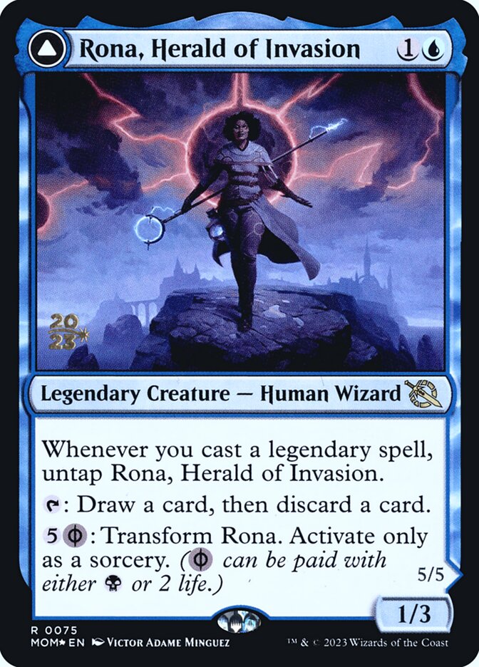 Rona, Herald of Invasion card front
