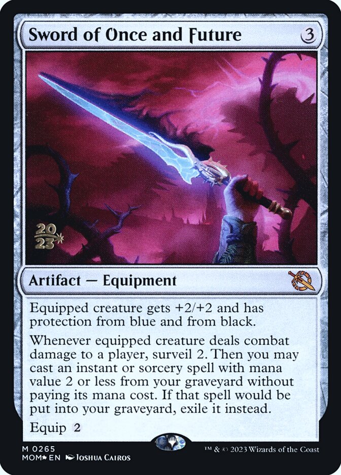 Sword of Once and Future card front