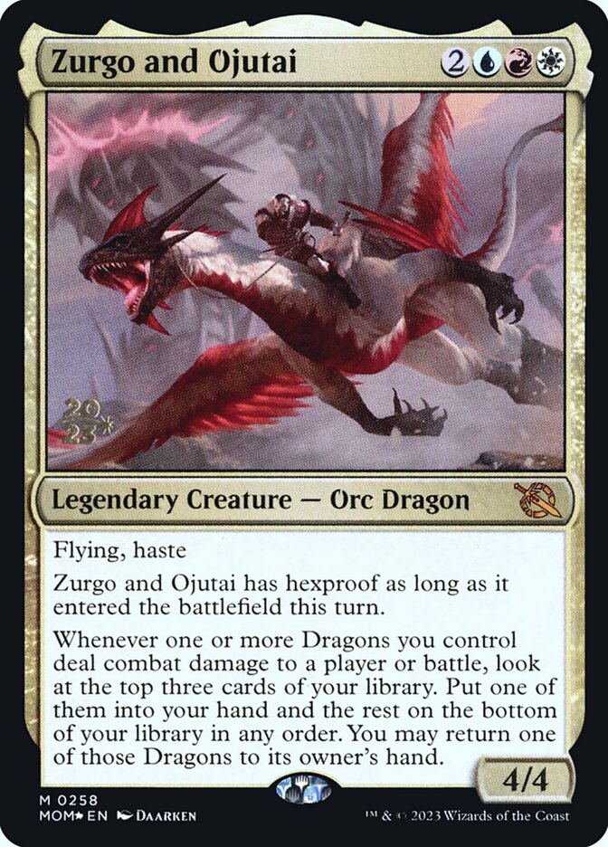 Zurgo and Ojutai card front