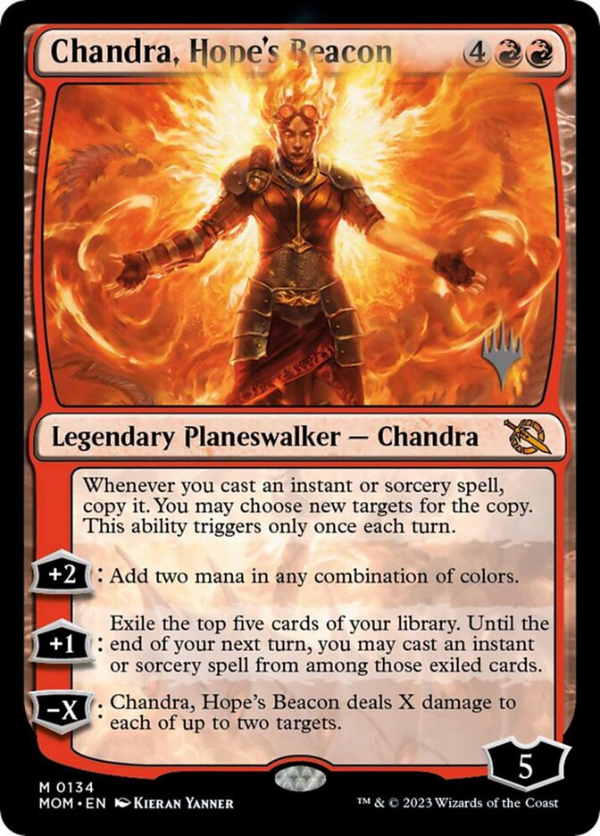 Chandra, Hope's Beacon card front
