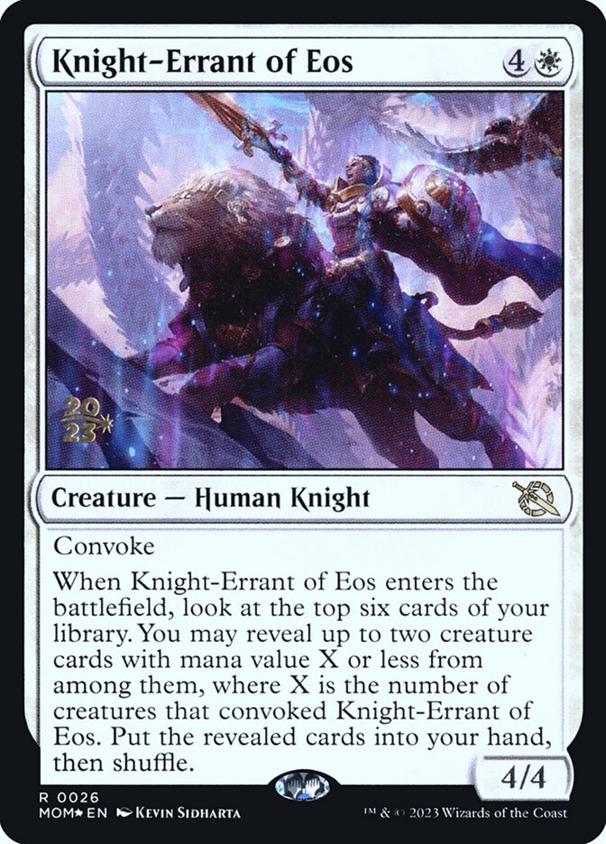 Knight-Errant of Eos card front