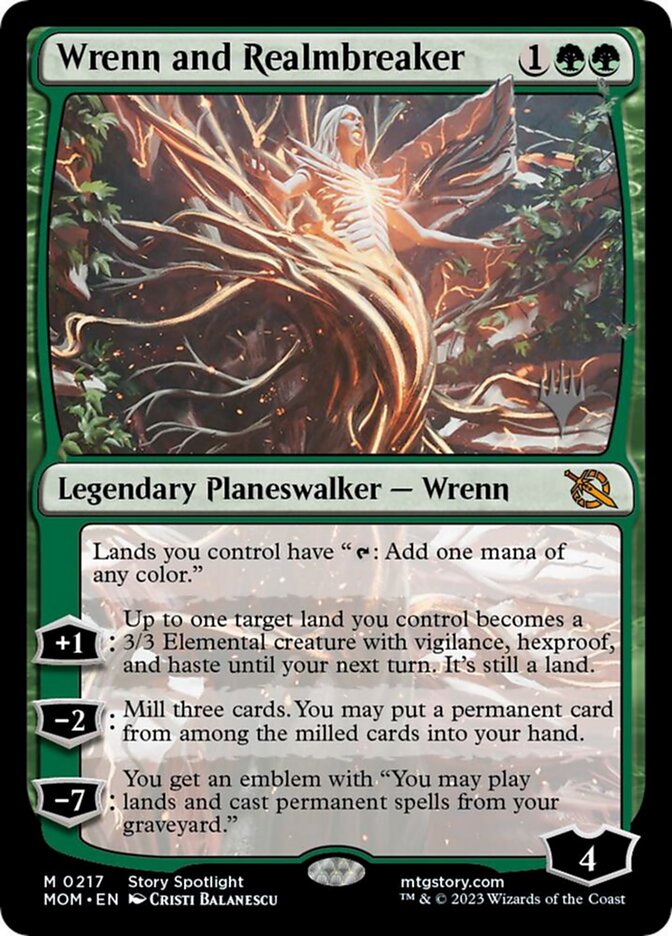 Wrenn and Realmbreaker card front