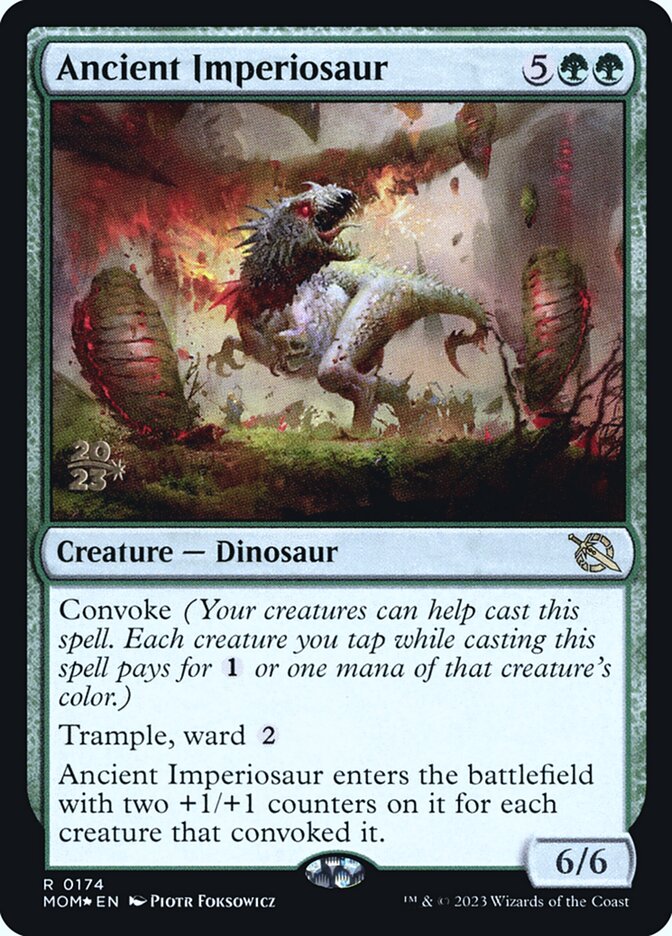 Ancient Imperiosaur card front