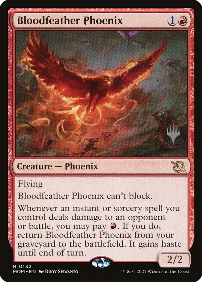 Bloodfeather Phoenix card front