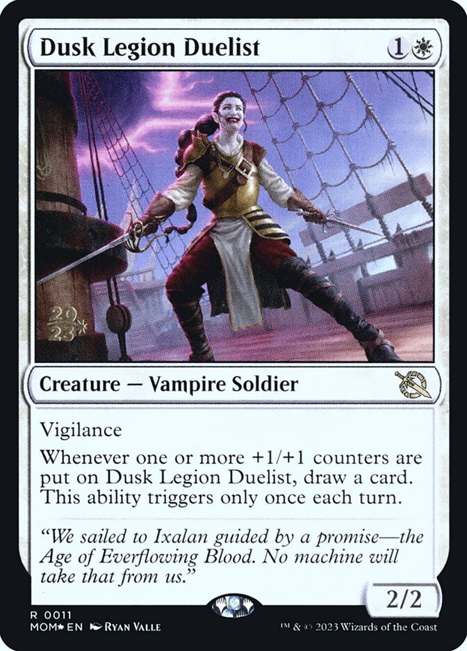 Dusk Legion Duelist card front