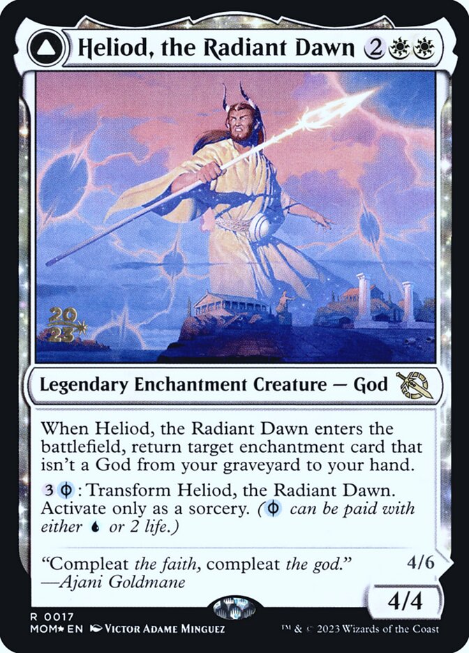 Heliod, the Radiant Dawn card front