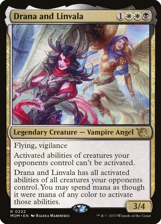 Drana and Linvala card front