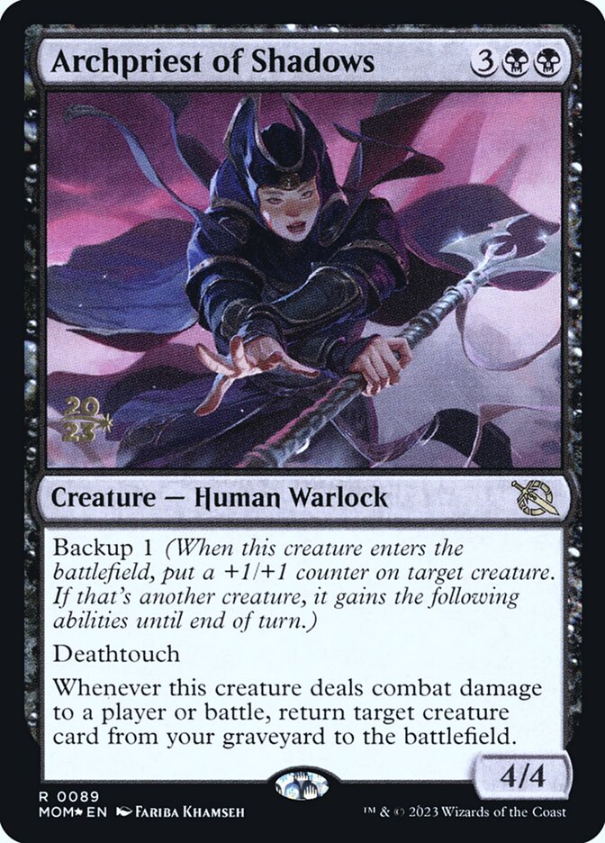 Archpriest of Shadows card front