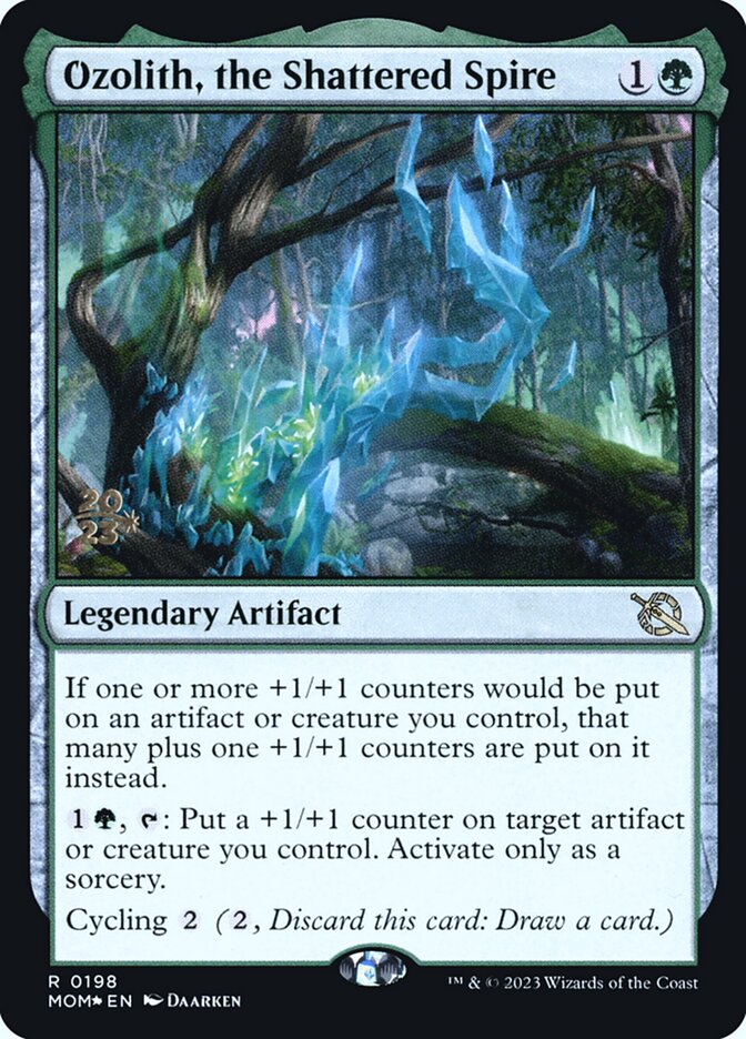 Ozolith, the Shattered Spire card front