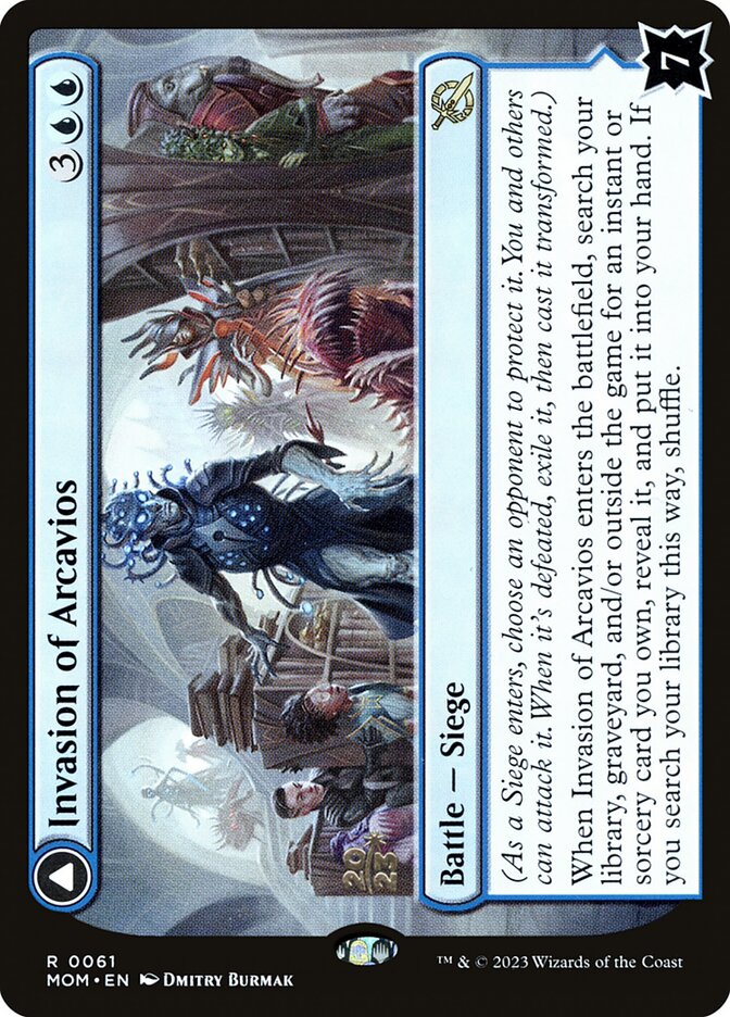 Invasion of Arcavios card front