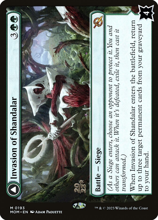 Invasion of Shandalar card front