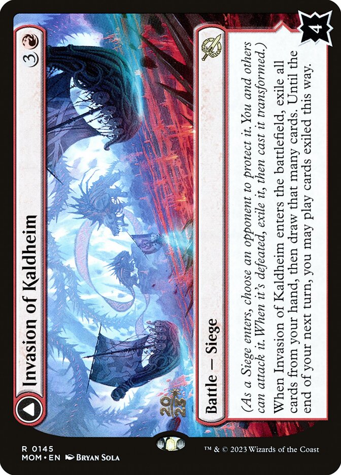 Invasion of Kaldheim card front