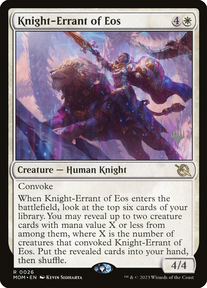 Knight-Errant of Eos card front