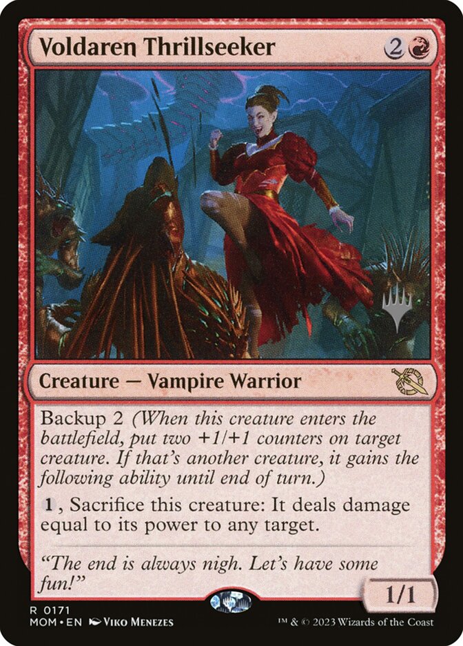 Voldaren Thrillseeker card front