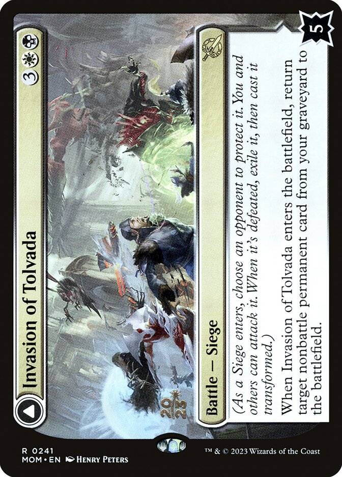Invasion of Tolvada card front