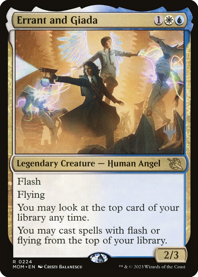 Errant and Giada card front