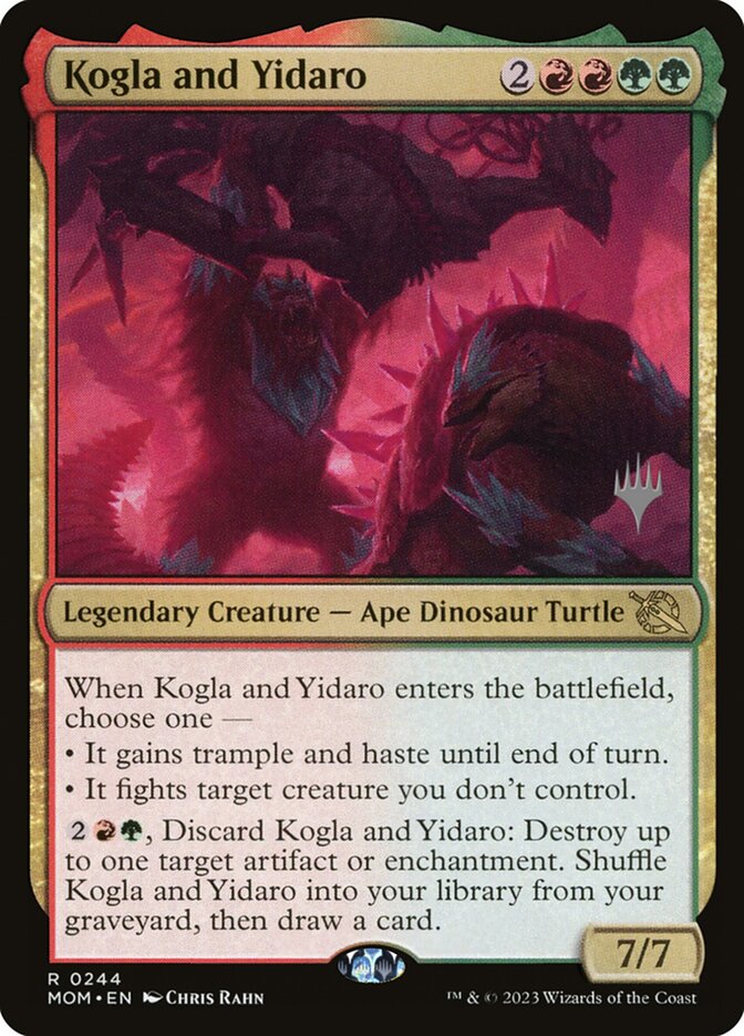Kogla and Yidaro card front