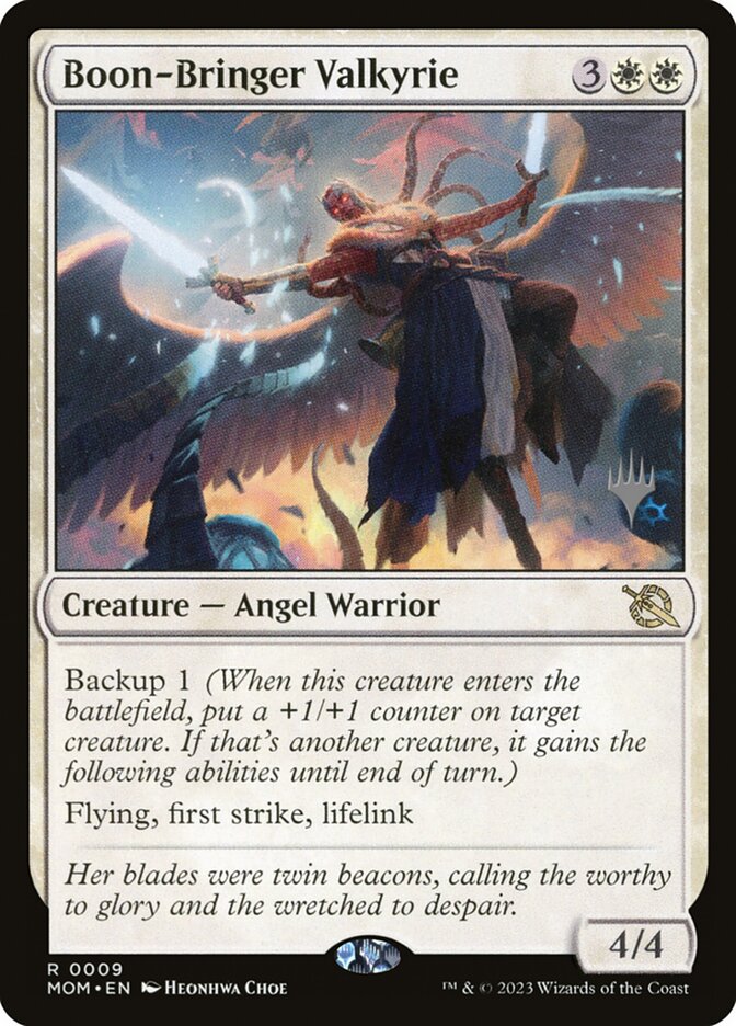 Boon-Bringer Valkyrie card front