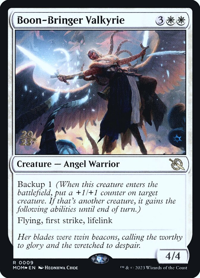 Boon-Bringer Valkyrie card front