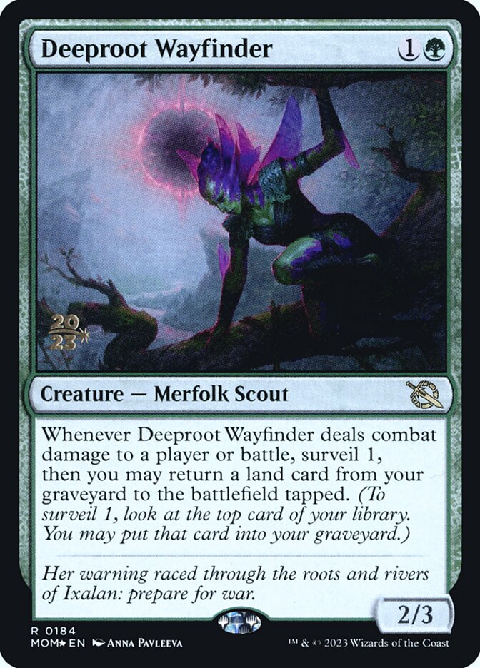 Deeproot Wayfinder card front