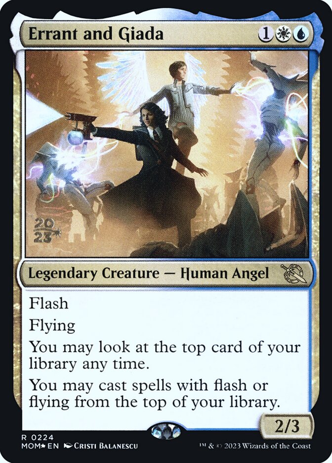 Errant and Giada card front