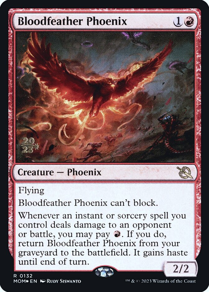 Bloodfeather Phoenix card front