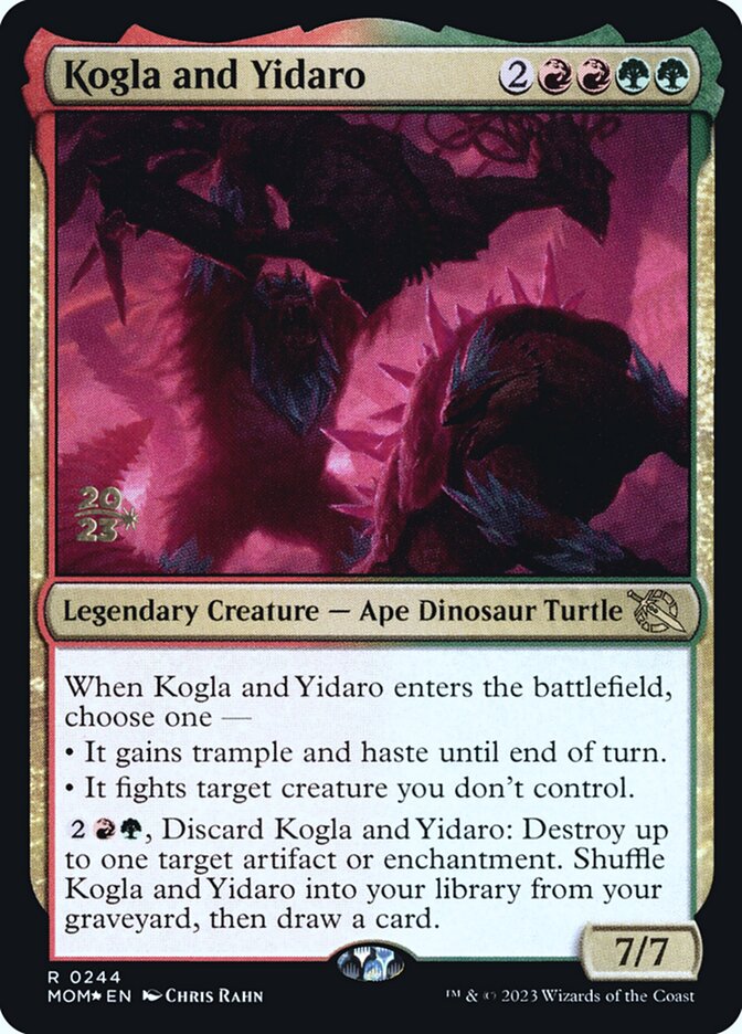 Kogla and Yidaro card front