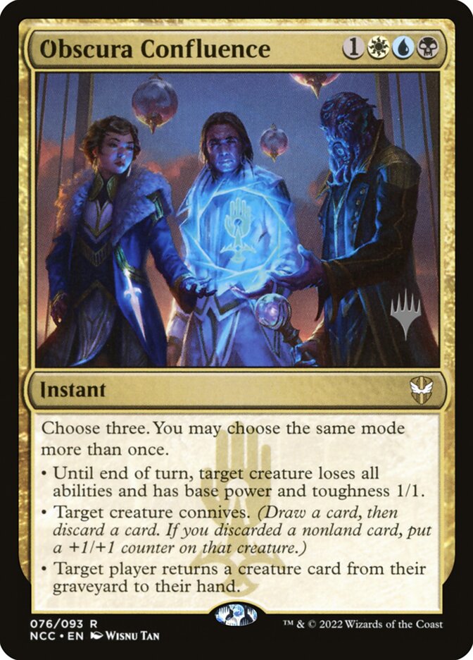 Obscura Confluence card front