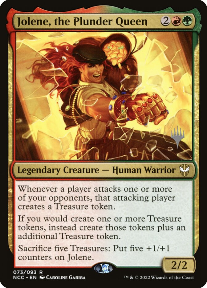 Jolene, the Plunder Queen card front